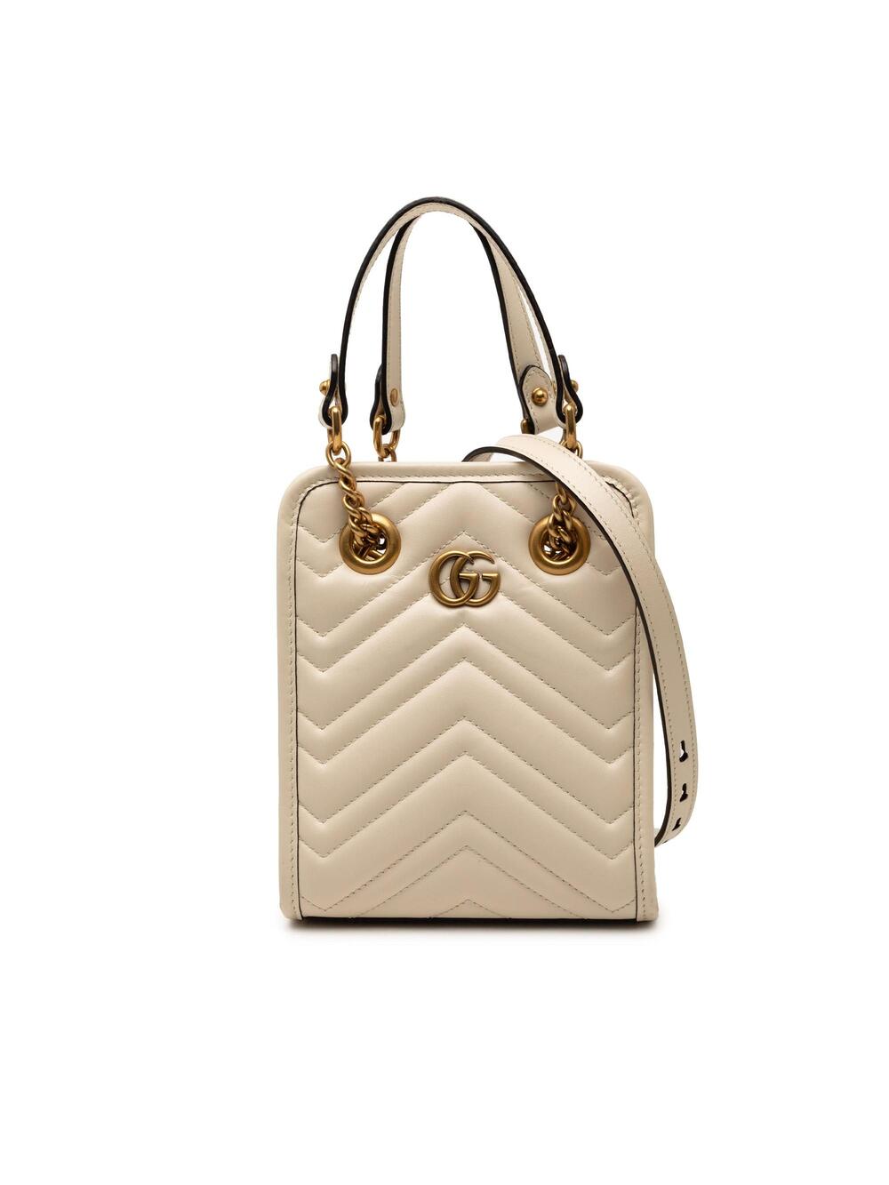 Gucci Gg Marmont Handle Crossbody Bag #350049G95B